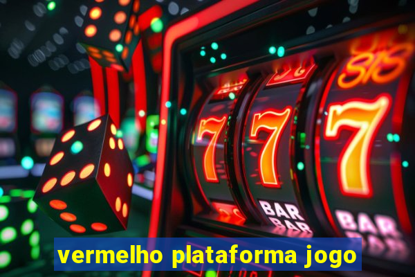 vermelho plataforma jogo